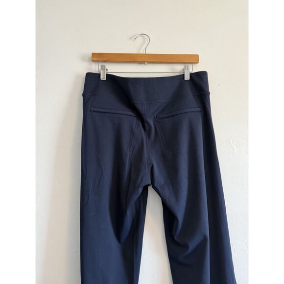 Athleta Women's Navy Blue Delancey Skyline Ankle Flare Pant Size Extra large - Picture 6 of 10